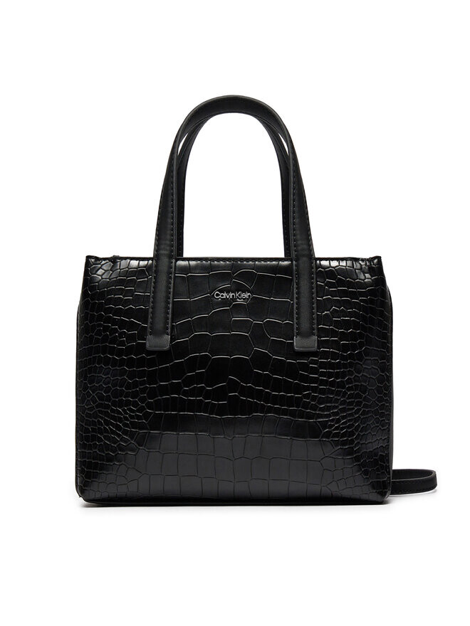 

Классическая сумка Ck Must Mini Tote_Croco Calvin Klein, черный