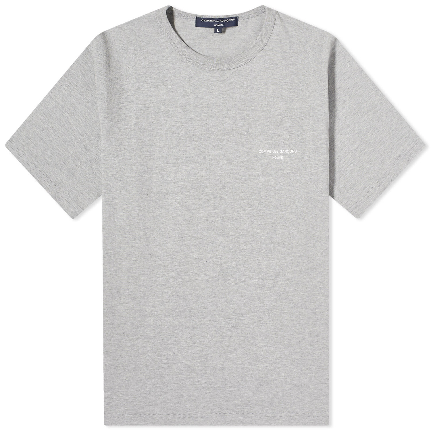 

Футболка Comme Des Garçons Homme Logo Tee, цвет Top Grey