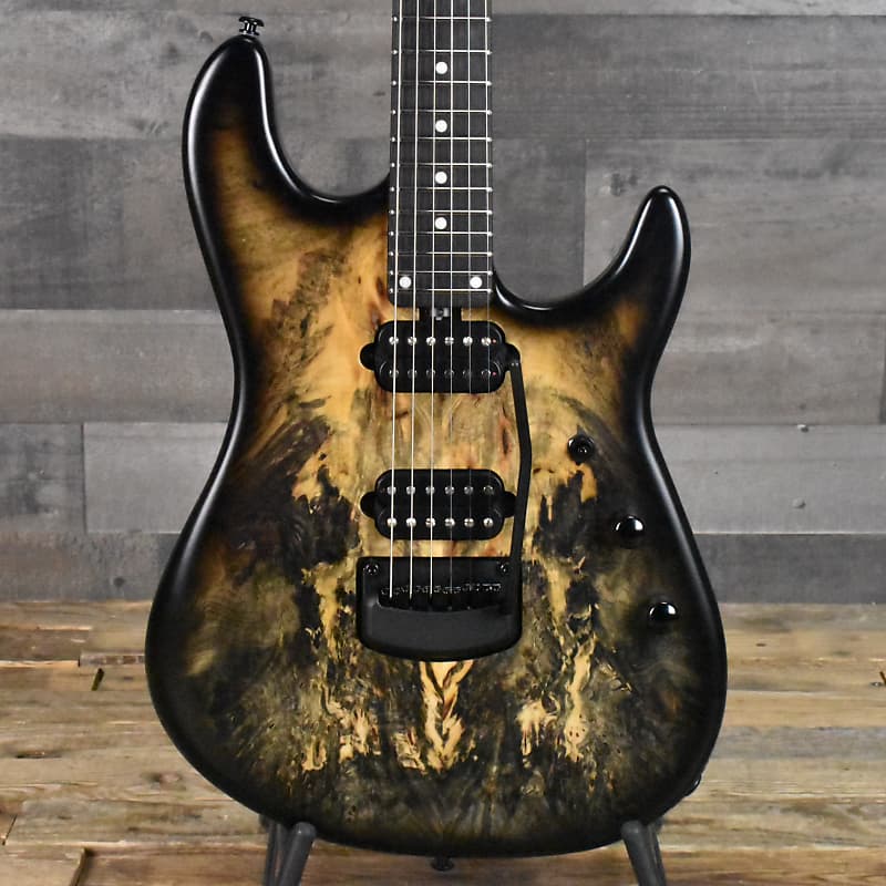 

Электрогитара Ernie Ball Music Man Jason Richardson Cutlass - Buckeye Burl with Soft Shell Case