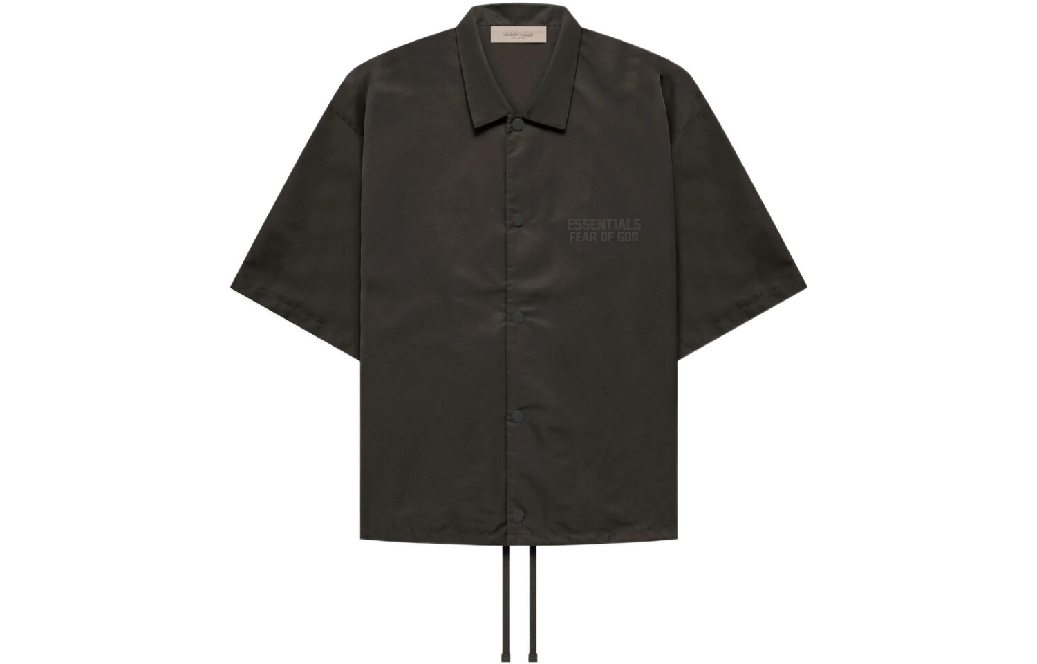 

Рубашка унисекс Off Black Fear Of God Essentials, черный