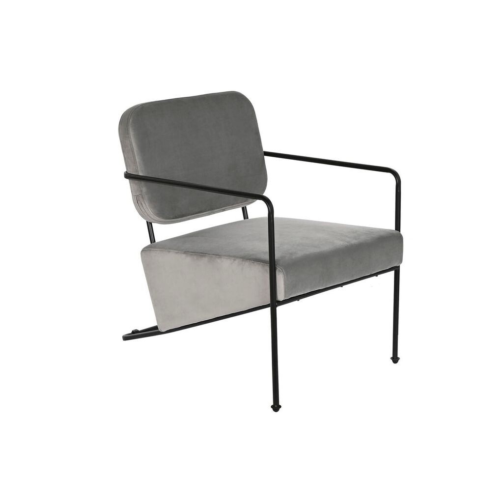 

Сиденье DKD Home Decor Серый Металл 62 x 76 x 76 см 55 x 71 x 72 см
