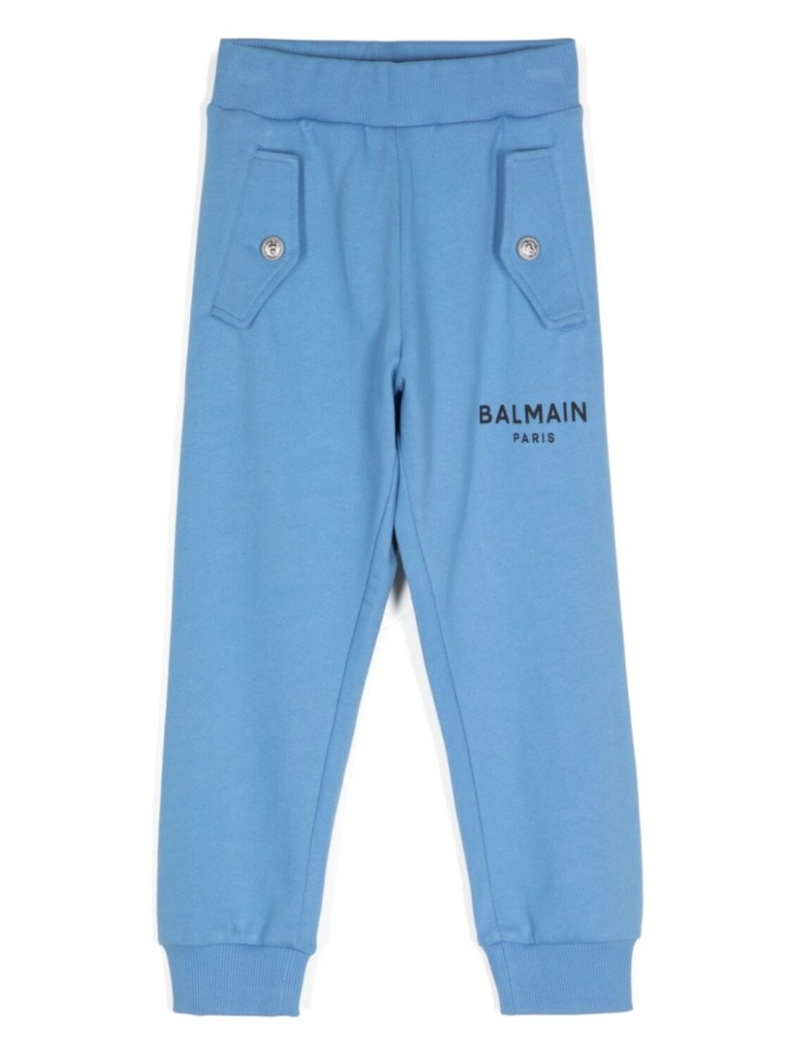

Balmain Kids брюки с логотипом, синий