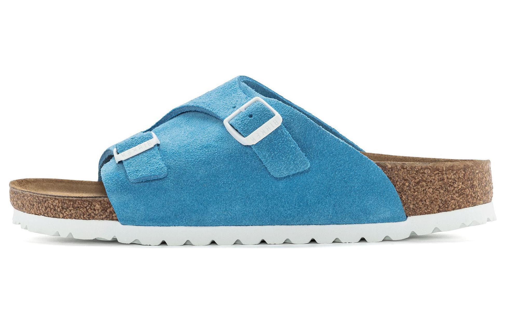 Сандалии Zrich Suede Leather 'Sky Blue' Birkenstock, Sky Blue