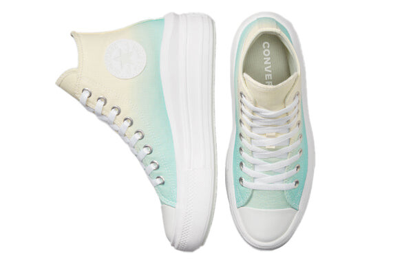 Кроссовки chuck taylor all star move high 'ombre - light dew' Converse, синий — фото 4
