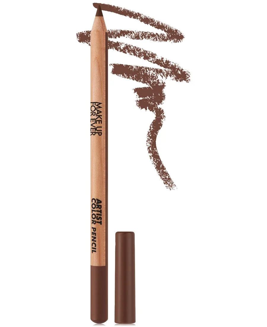 Стойкий карандаш для губ и глаз Artist Color Pencil, 0,04 унции MAKE UP FOR EVER, 608 - limitless коричневый - rich chocolate коричневый
