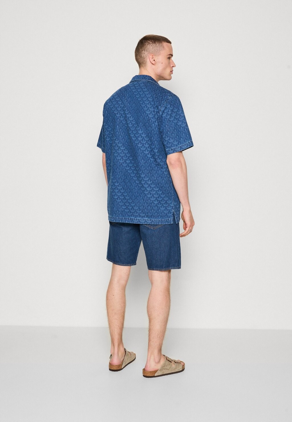 

Рубашка MONOGRAM adidas, синий