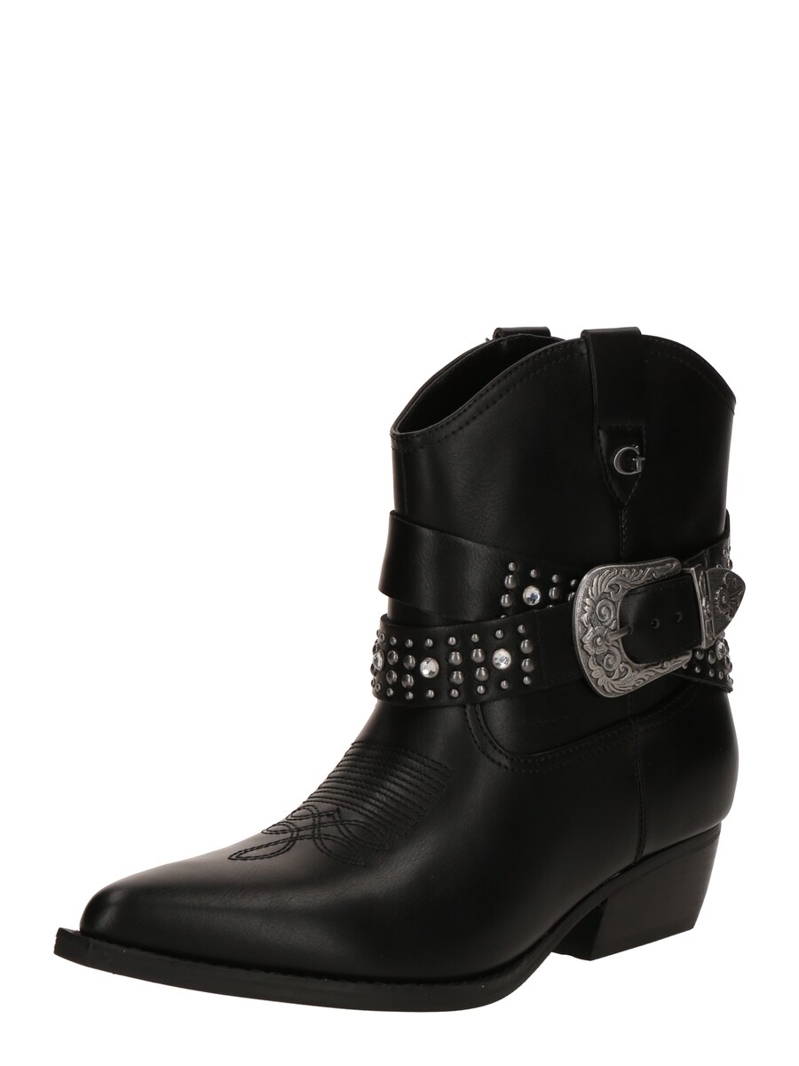 Ковбойские сапоги GUESS Lansly, черный