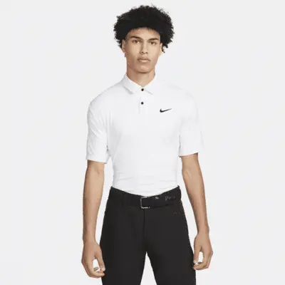 

Футболка Nike Dri-FIT Tour, белый/черный