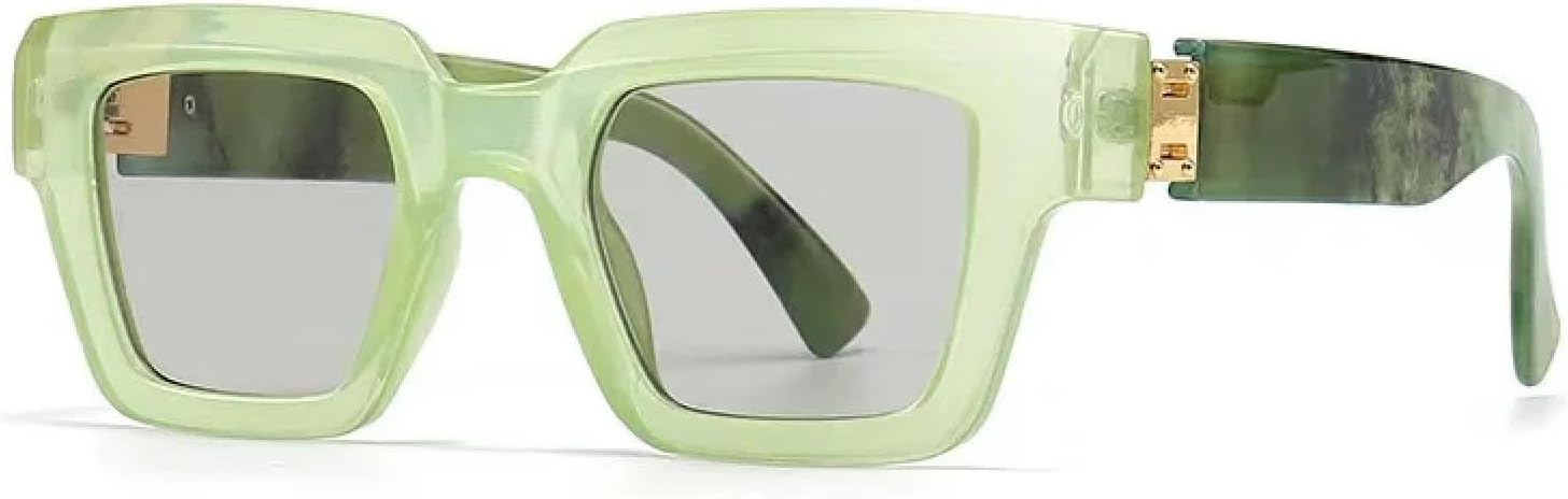 

Модные женские солнцезащитные очки класса люкс в винтажном стиле, конфетные цвета, прозрачные градиентные линзы; мужские панк-солнцезащитные очки с прозрачными линзами TVTBBVV, Ttyj207-9