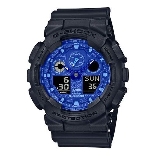 

Часы CASIO G-Shock Analog-Digital 'Black Blue', черный
