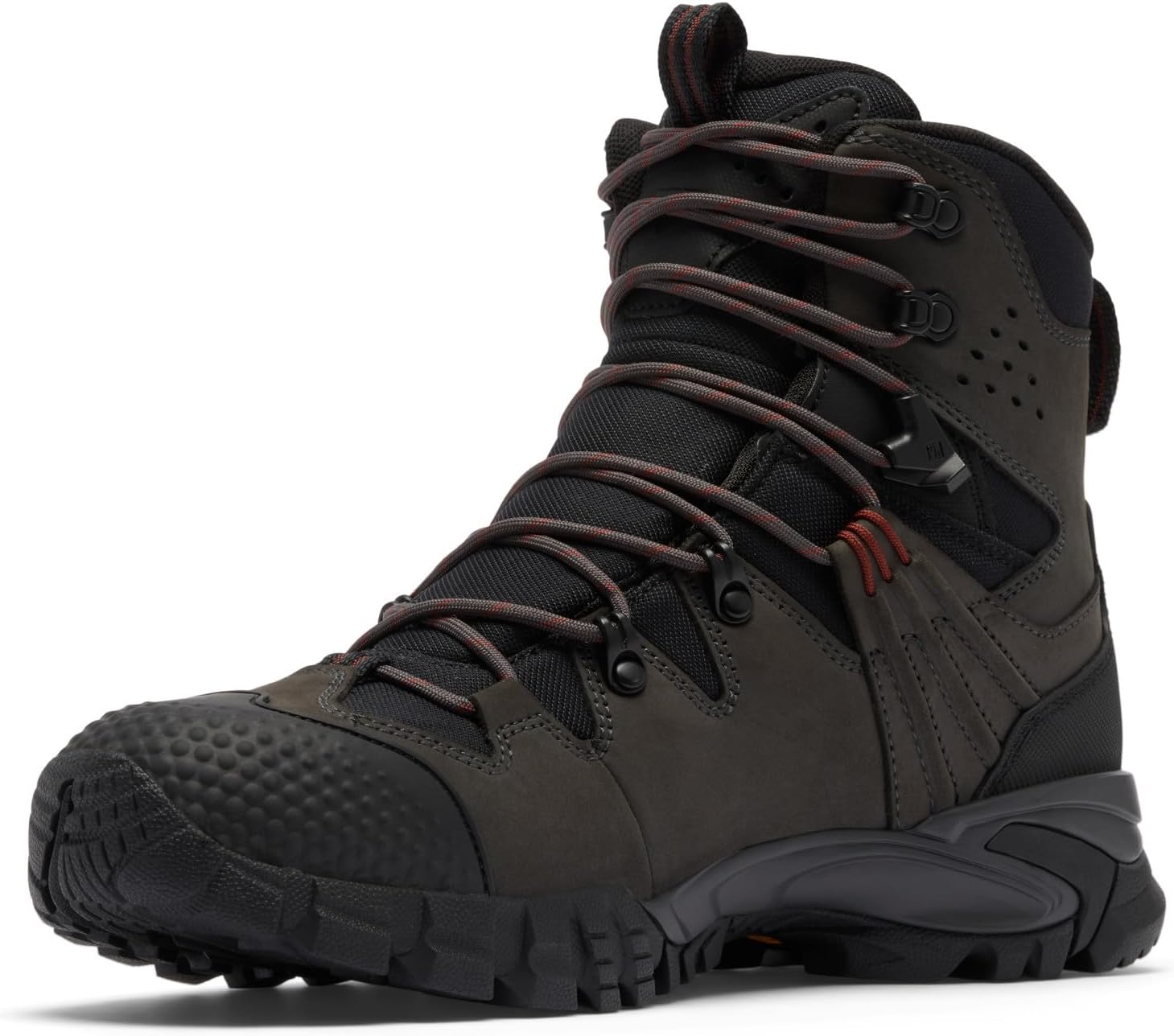 Мужские походные ботинки Columbia Geoterra Outdry, Black/Spice — фото 4