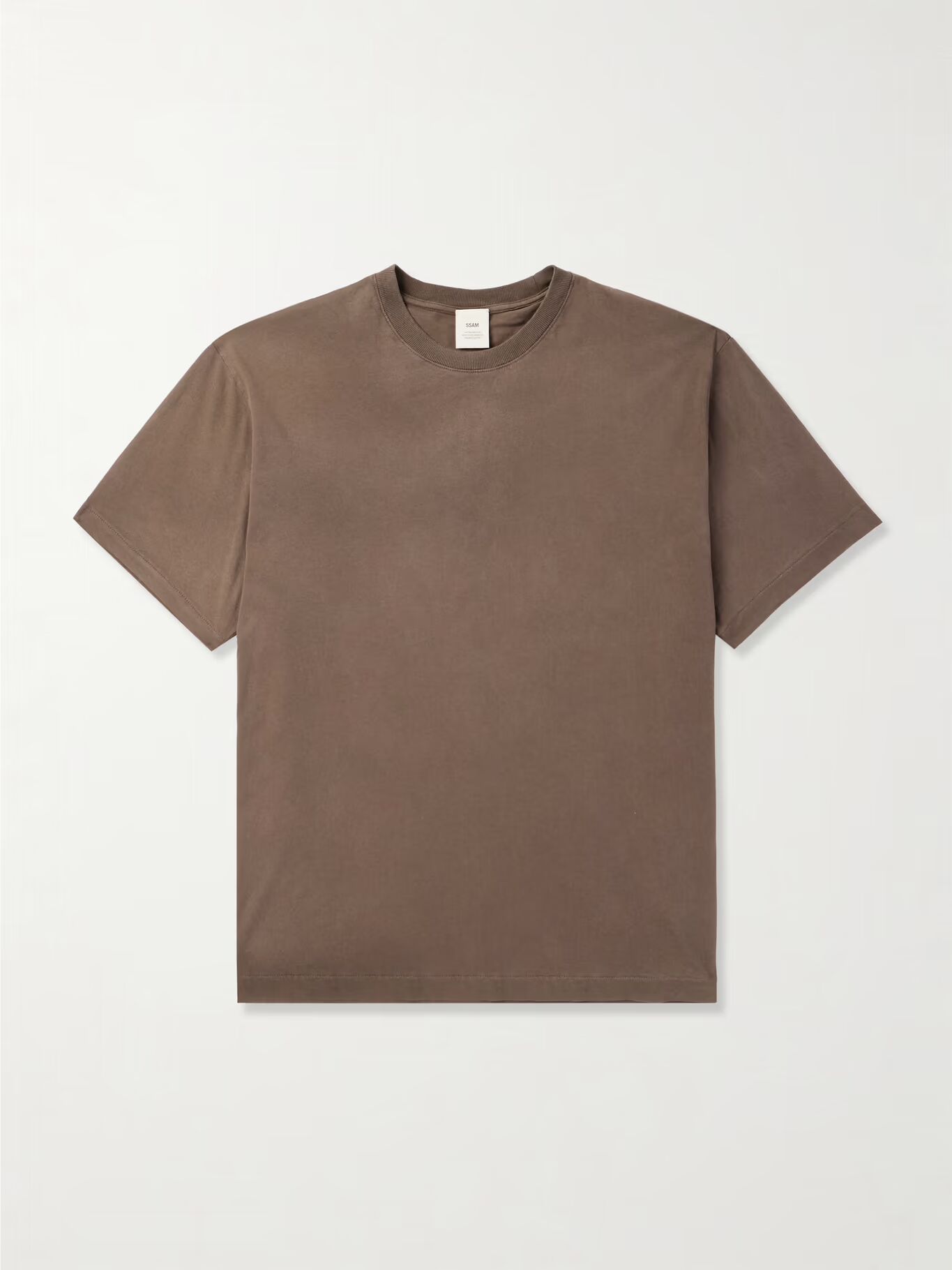

Футболка Charlie Organic Cotton-Jersey SSAM, коричневый