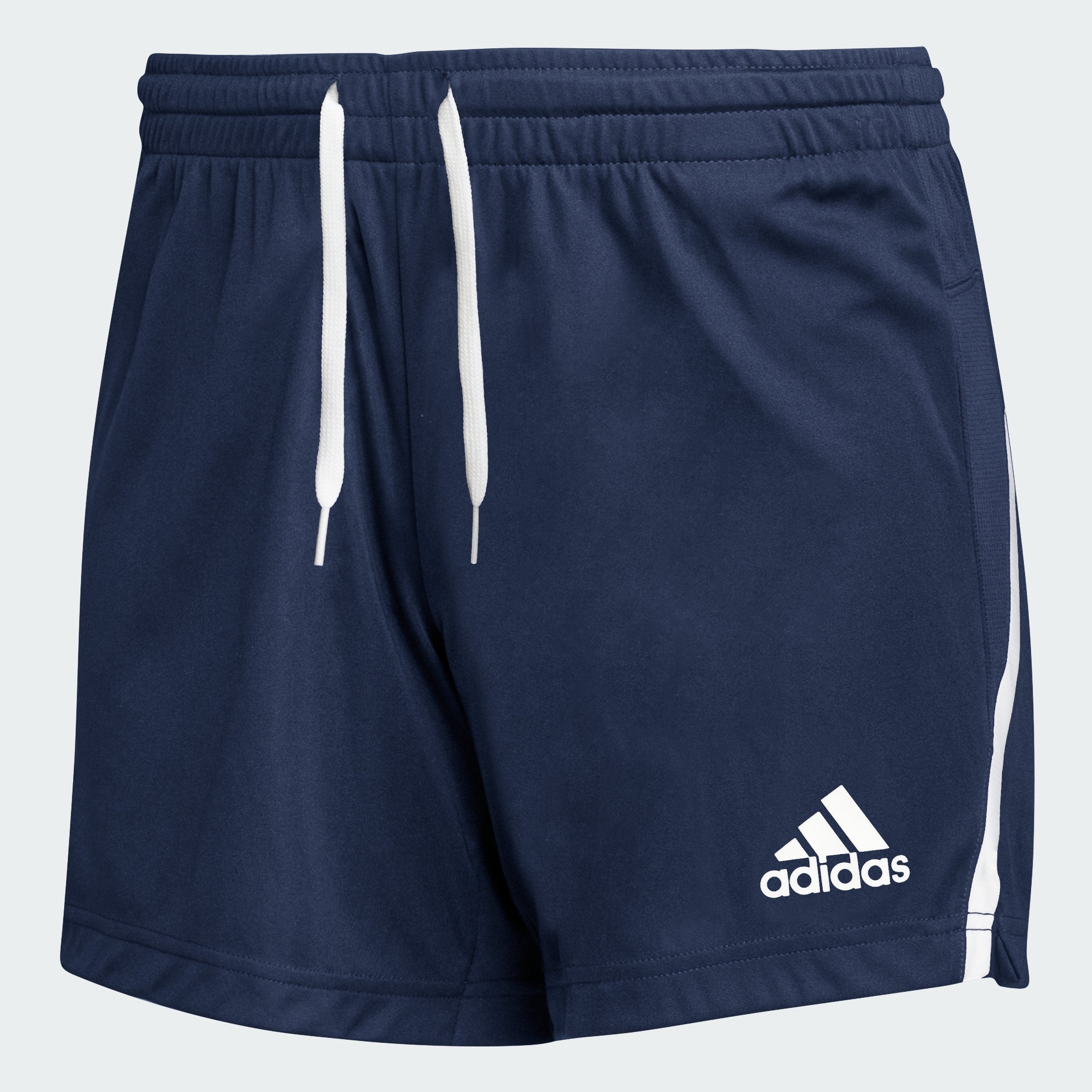 

Женские трикотажные шорты adidas Team Issue, цвет team navy / white