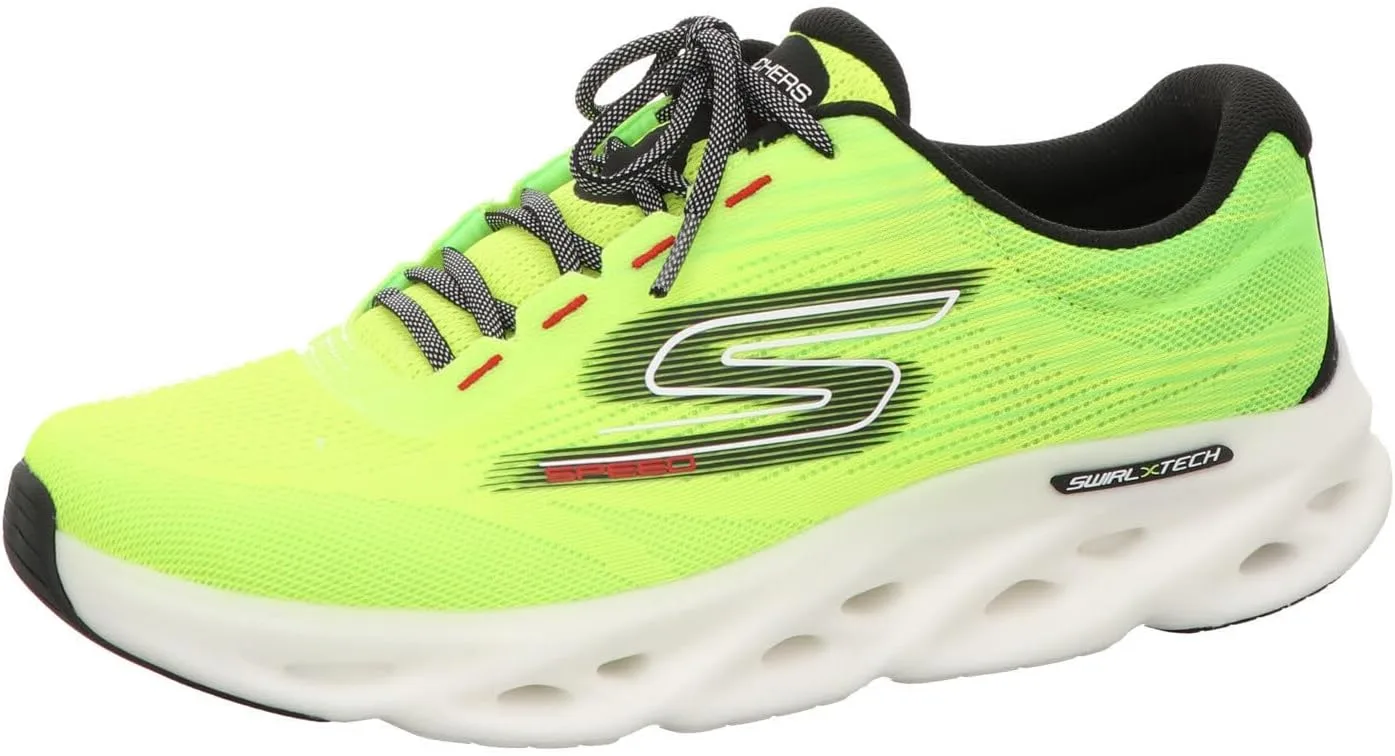 Детские кроссовки Skechers Kid Master Item GO Run Swirl Tech Speed желтого цвета — фото 2