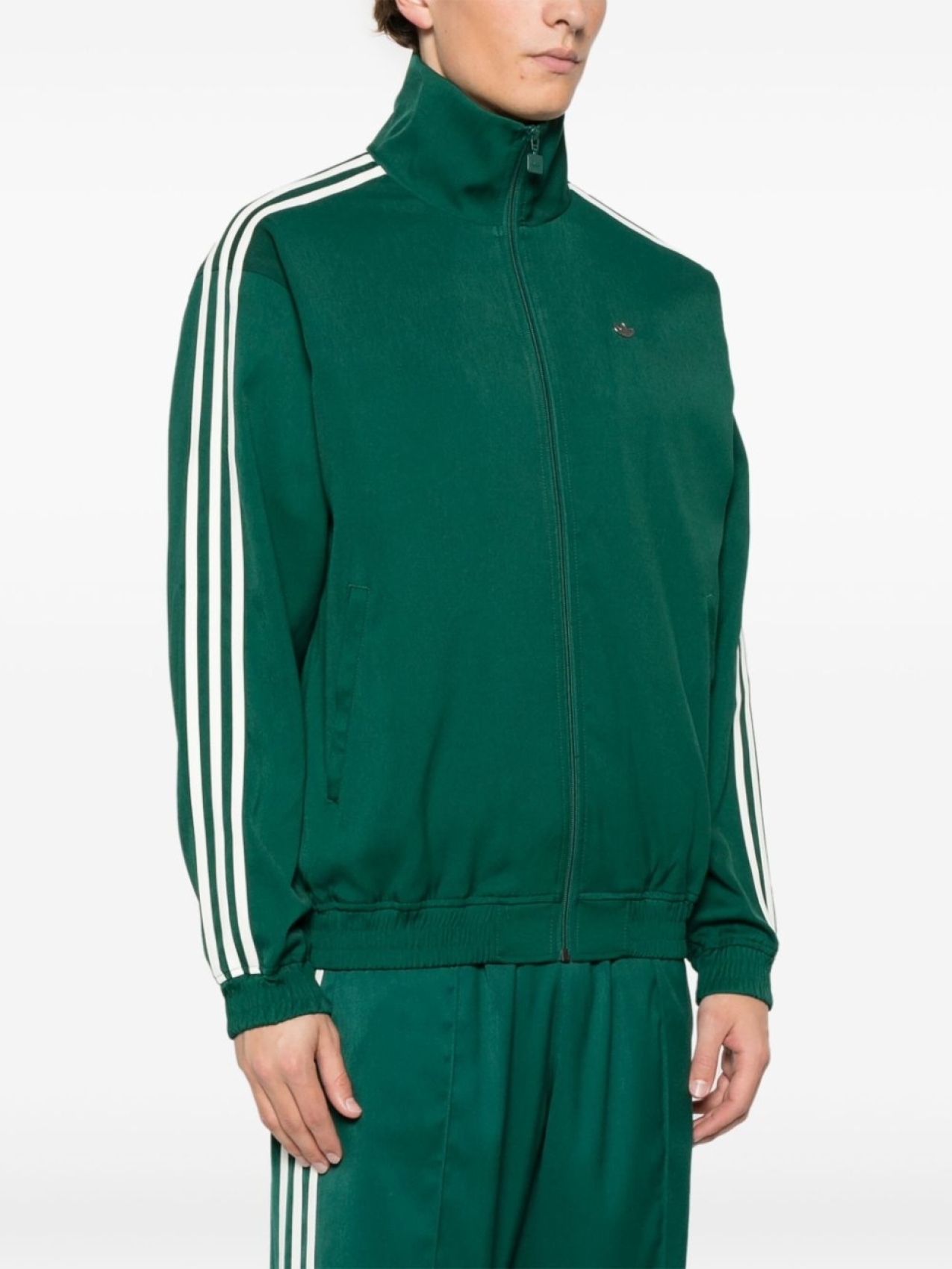 Adidas толстовка Firebird TT, зеленый — фото 3