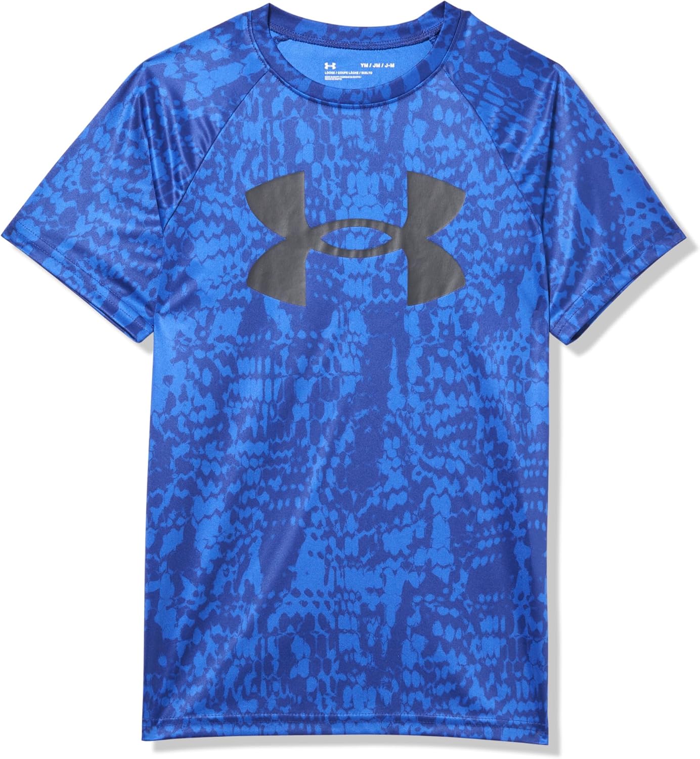 

Under Armour мальчиков футболка с коротким рукавом Tech Big Logo Printed, (404) Royal/Black, Черный, Under Armour мальчиков футболка с коротким рукавом Tech Big Logo Printed, (404) Royal/Black