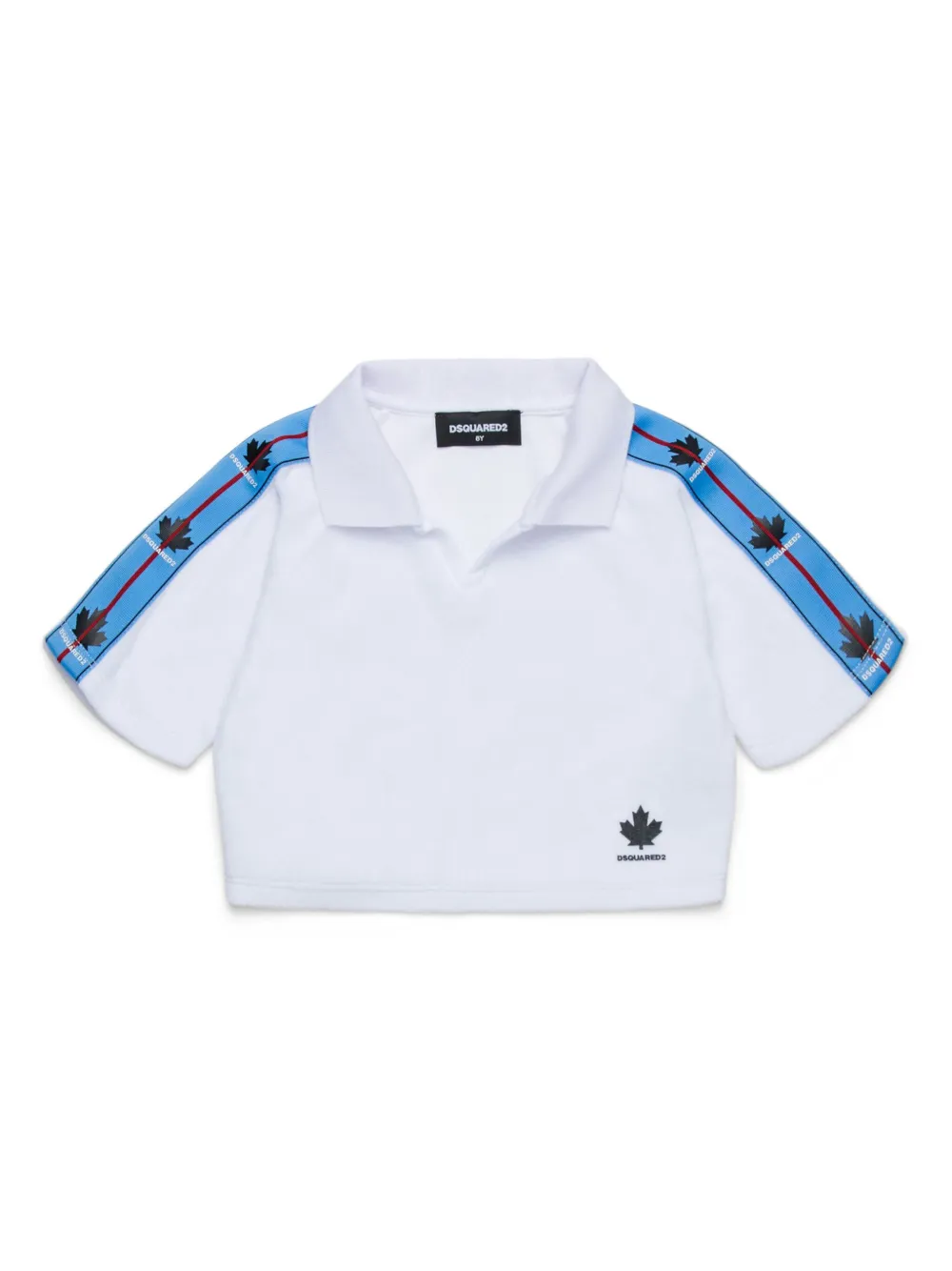 

Рубашка поло с логотипом Maple DSQUARED2 KIDS, белый