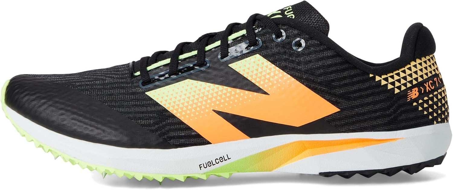 Кроссовки New Balance Unisex Adult FuelCell Xc7 V5 для кросс-тренинга, черный — фото 4