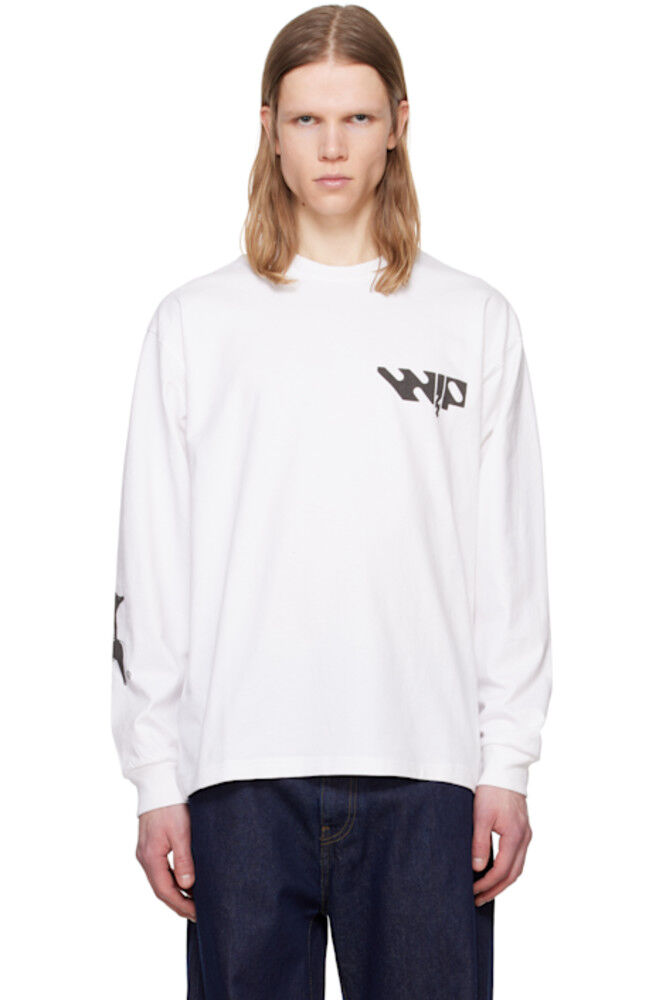 

Белая футболка с длинным рукавом Industry Carhartt Work In Progress
