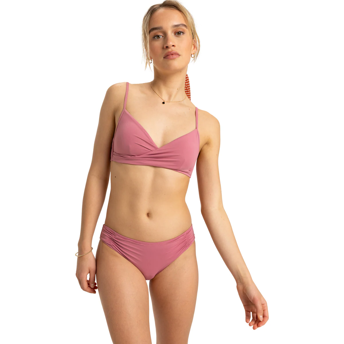 

Beach Classics Roxy Женские плавки бикини с полным покрытием, цвет Rosa