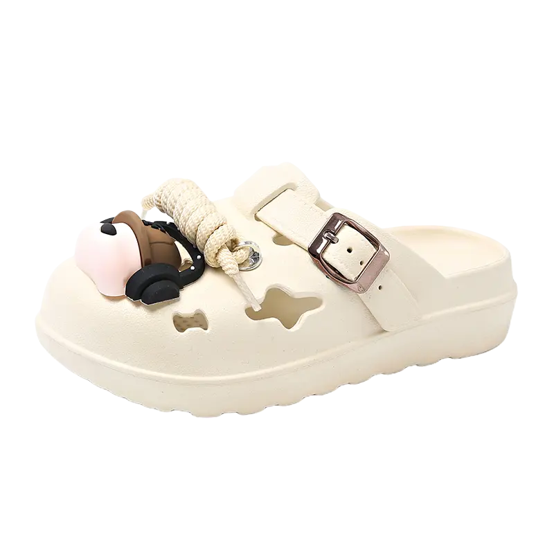 NB CROSS Клоги женские 2598-13 бежевые, цвет 2598-13 Beige