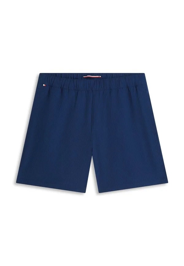 Шорты из высококачественной жатой ткани dover Tommy Hilfiger, Carbon Navy/Black — фото 4