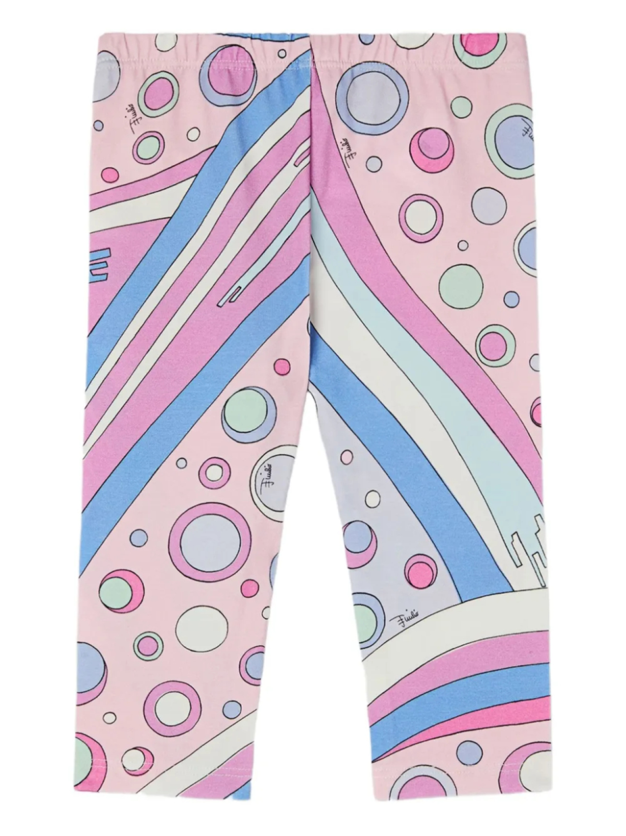 

Леггинсы с принтом Фонтане PUCCI Junior, розовый