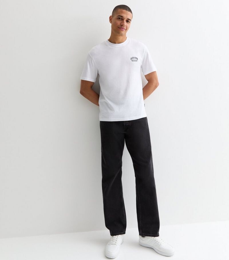 

Черные прямые джинсы Jack & Jones Jack & Jones, черный
