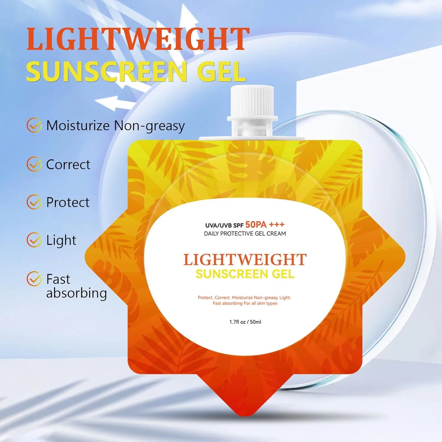 Солнцезащитный крем Ultrawhite Airy-Fit SPF 50 PA++++ Generisch — фото 4