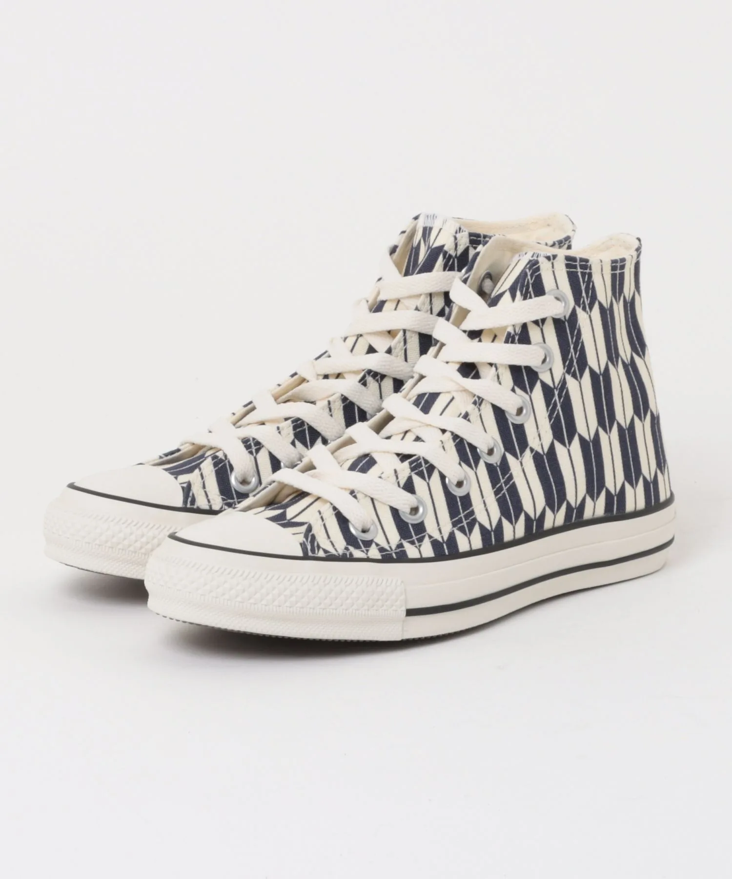 Мужские кроссовки высокие из хлопка CONVERSE ALL STAR JG HI navy
