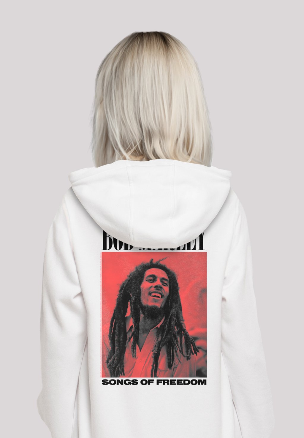 

Толстовка BOB MARLEY SONGS OF FREEDOM - Hoodie F4NT4STIC, белый
