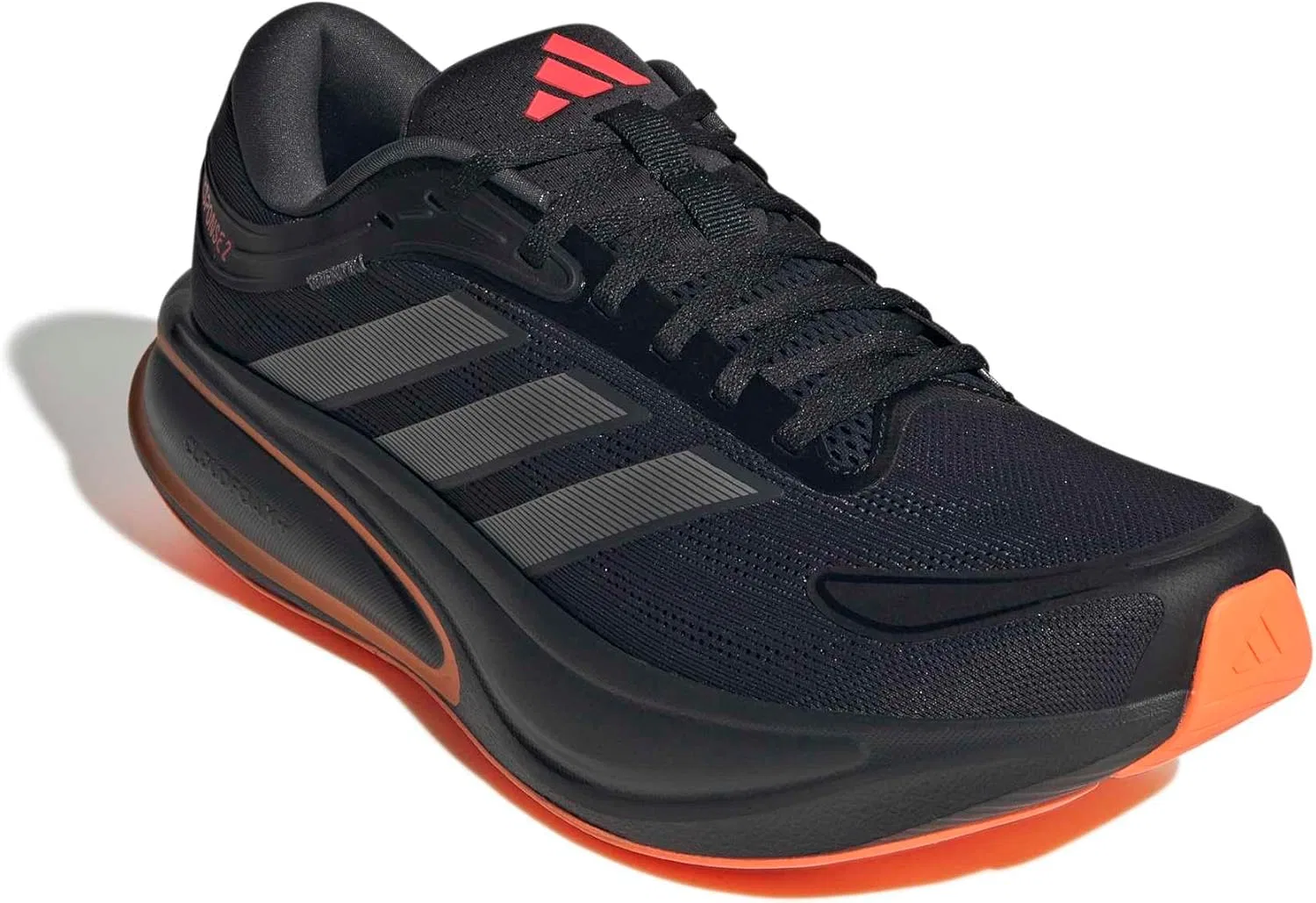 Мужские беговые кроссовки Adidas Response 2, Core Black Iron Met Carbon — фото 3