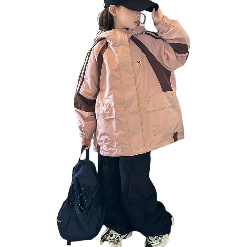 

Ветровка осень зима kids' Disney, розовый