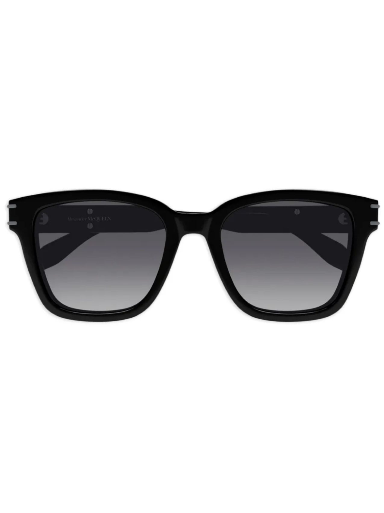 

Alexander McQueen Eyewear солнцезащитные очки с логотипом, черный