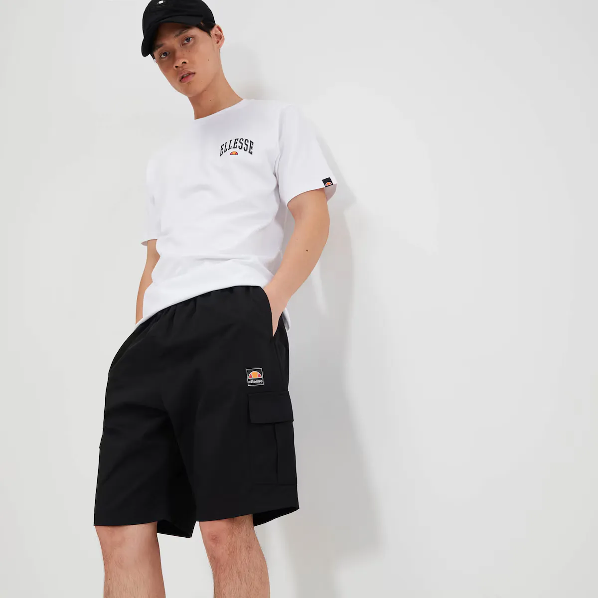 

Мужские шорты Caprera Cargo Short Ellesse, чёрный