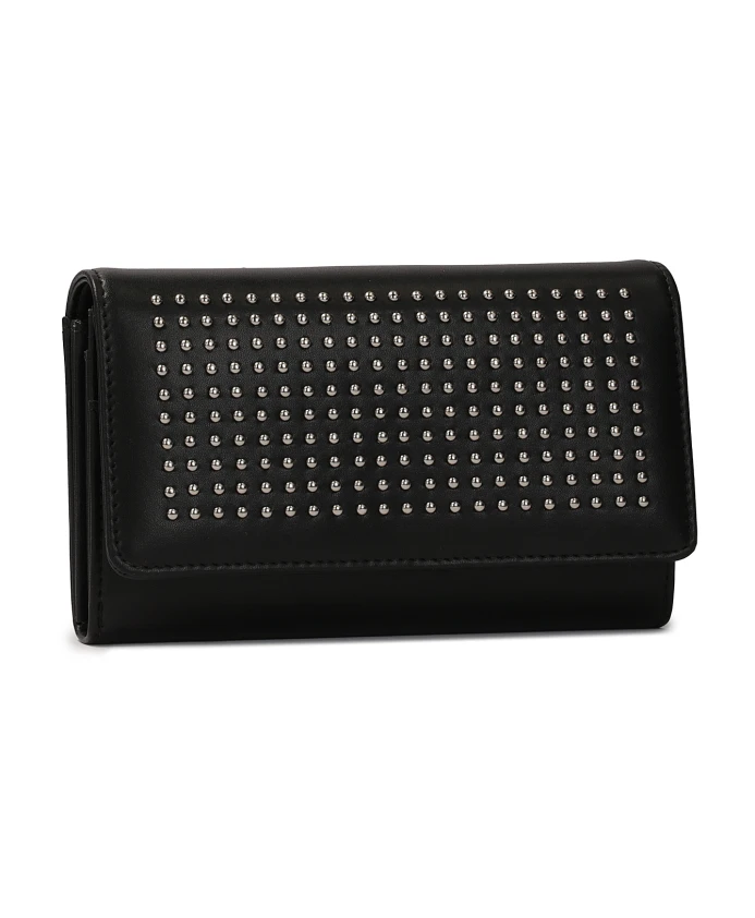 

Средний кошелек с заклепками спереди Kazar, мультиколор