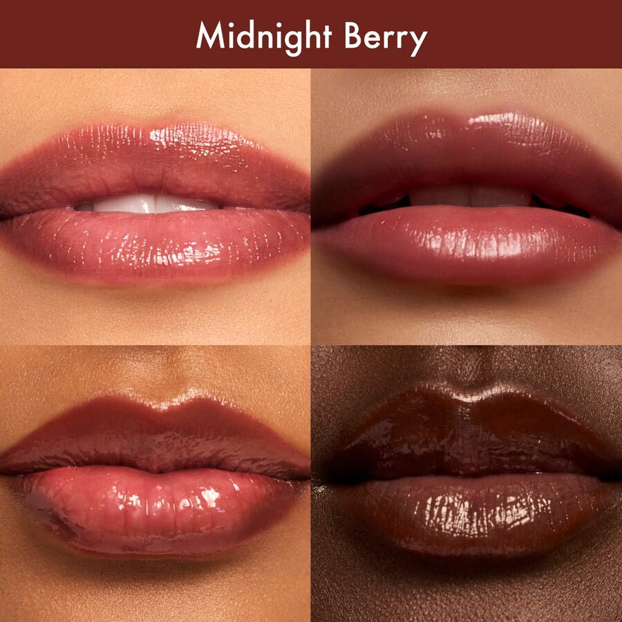 Увлажняющее масло для губ Dream Lip Oil с легким покрытием Summer Fridays, Midnight Berry — фото 4
