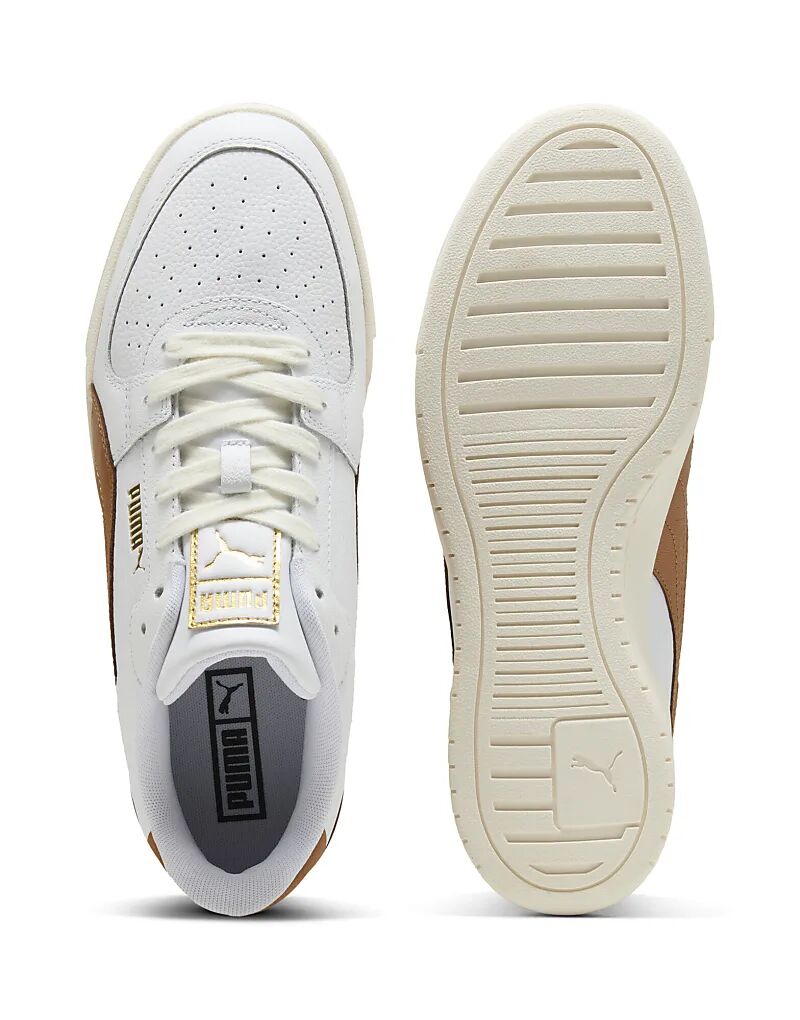 Кроссовки Puma Ca pro classic ii белого цвета в цвете puma white-melted caramel — фото 2