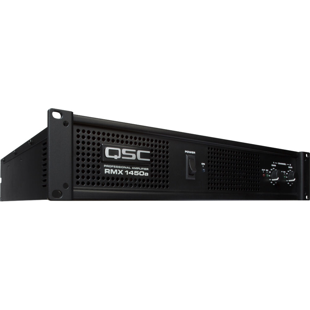 

QSC RMX1450a Low-Z Power Amplifier (500 W per Channel) RMX1450A