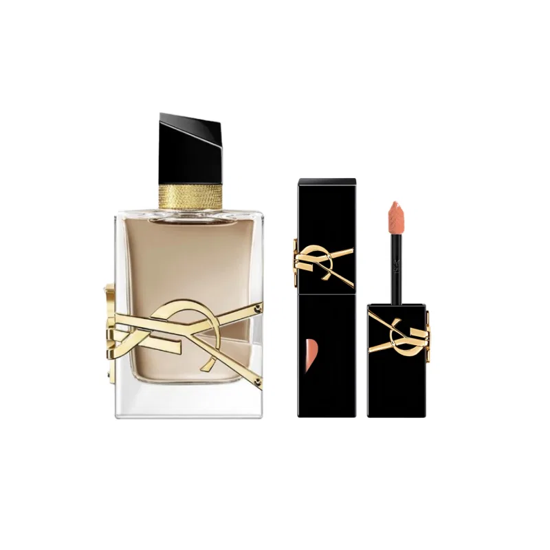 Набор духов и губной помады SAINT LAURENT Freedom