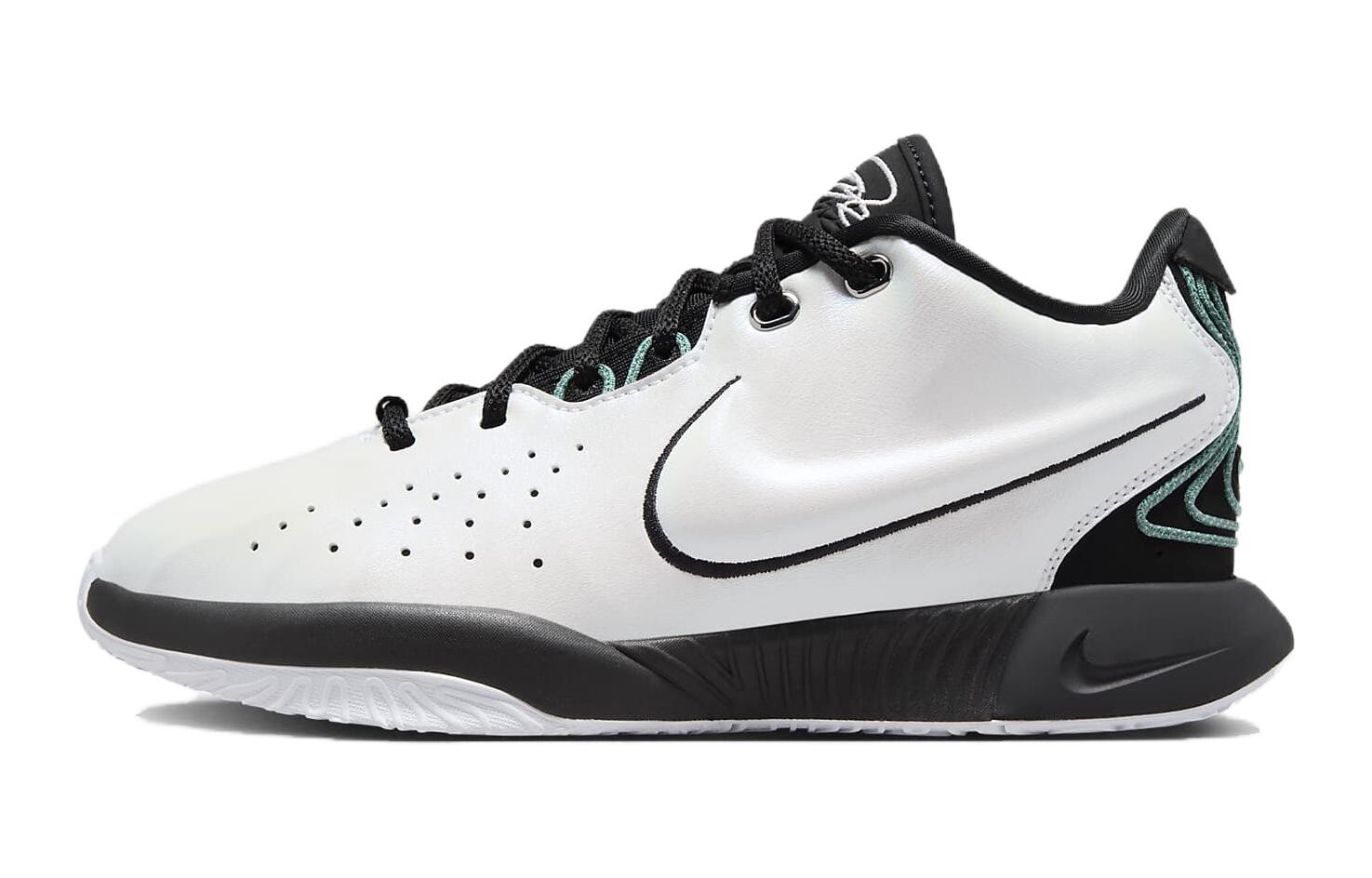 

Nike Lebron 21 Kids Баскетбольные кроссовки для детей, White/Black