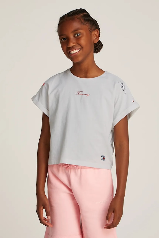 

Детская футболка Tommy Hilfiger, белый