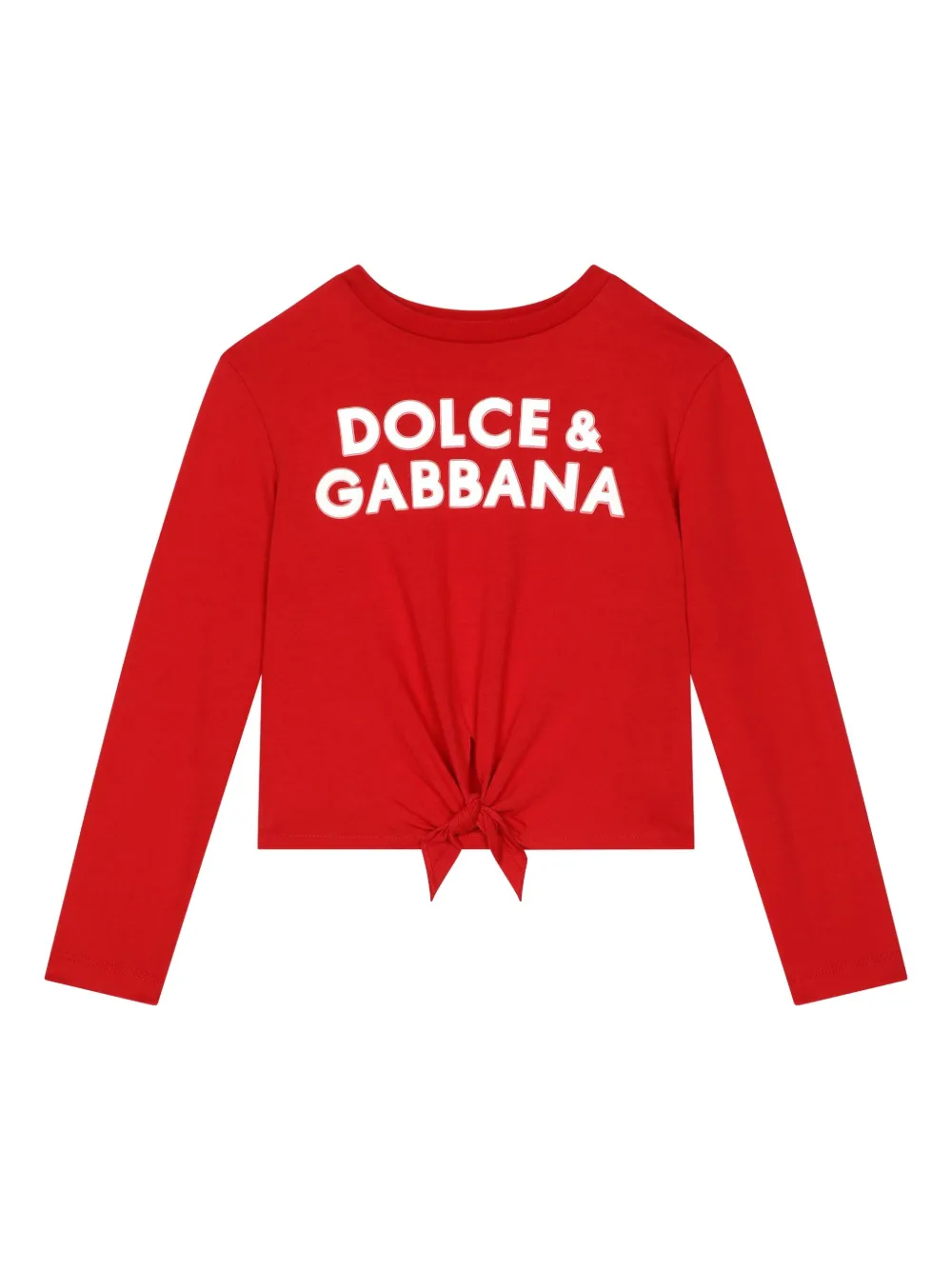 

Футболка с логотипом DG Dolce & Gabbana Kids, красный