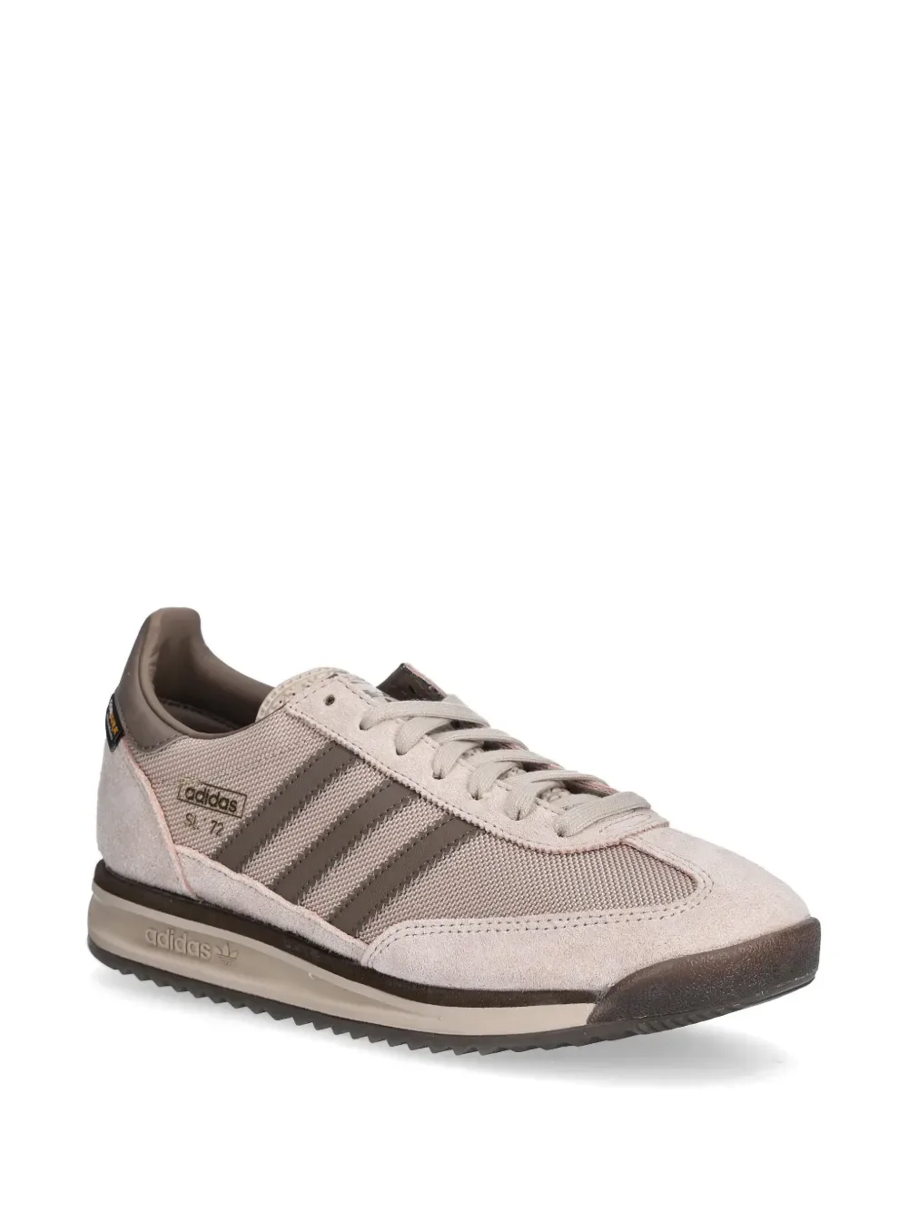 Кроссовки SL 72 с тремя полосками Adidas, бежевый — фото 2