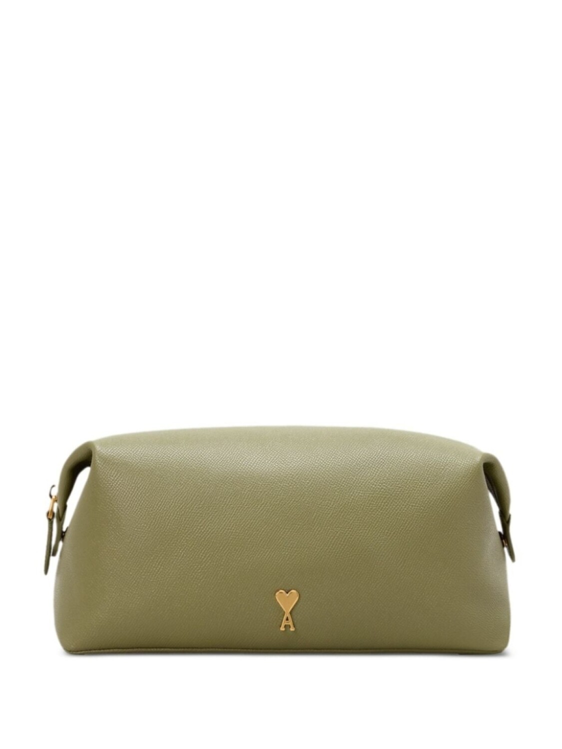 

AMI Paris клатч с монограммой Ami de Coeur, зеленый