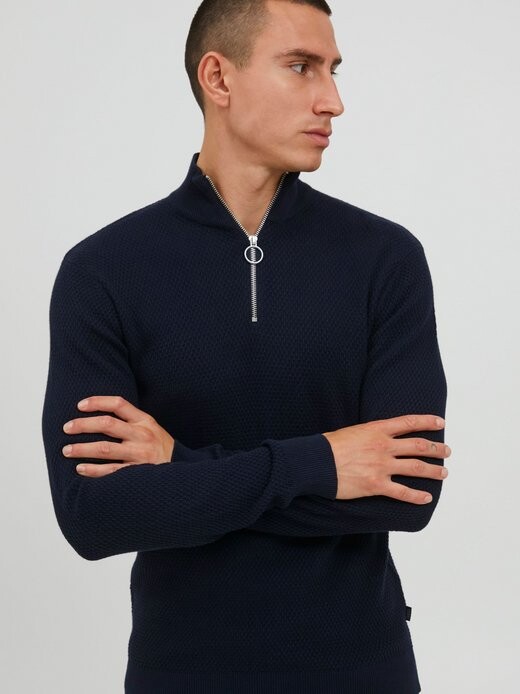 

Свитер с воротником стойкой cfkarlo Casual Friday, синий