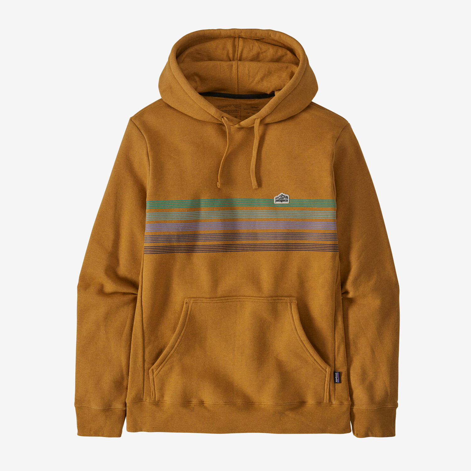 

Толстовка Uprisal с логотипом Line Ridge Stripe Patagonia, цвет Dried Mango