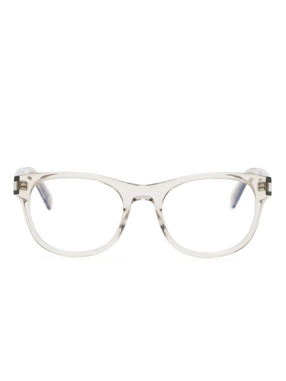 

Очки SL663 в квадратной оправе Saint Laurent Eyewear, серый