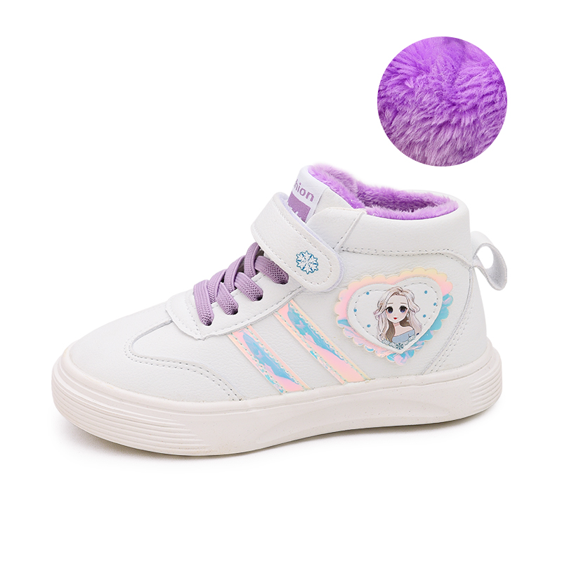 

Детские кроссовки для скейтбординга Kids High-top Purple Budding, фиолетовый