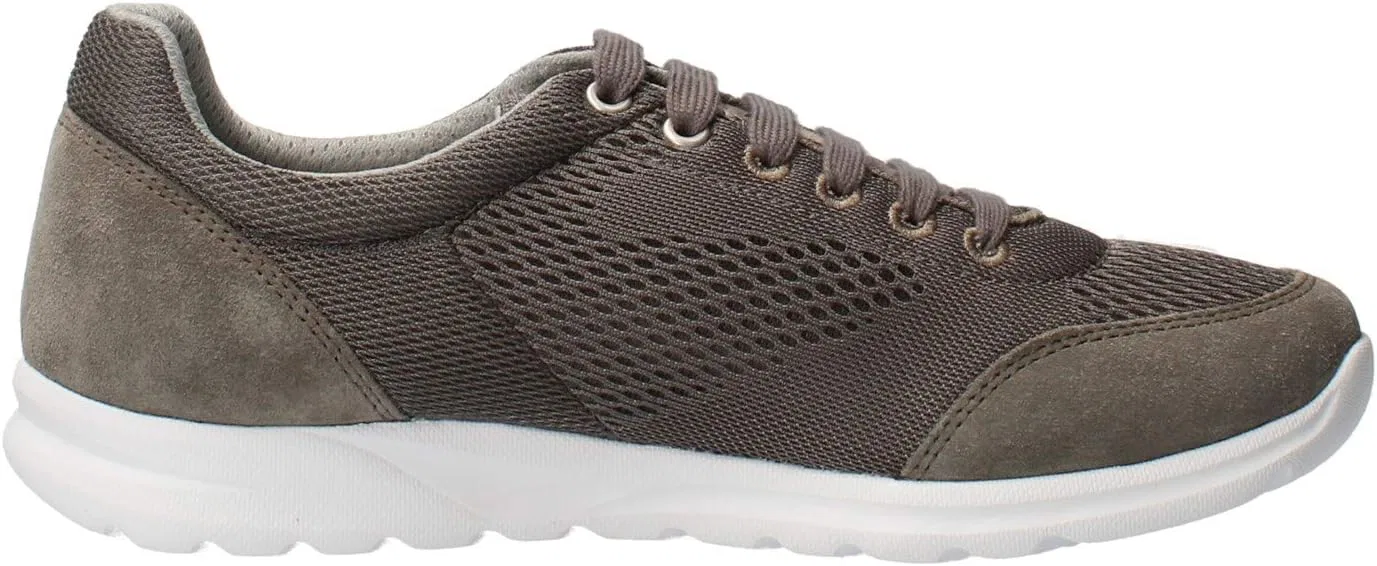 Мужские кроссовки Geox U720HB Damian Sporty, повседневные кроссовки на шнуровке с дышащей белой подошвой — фото 4